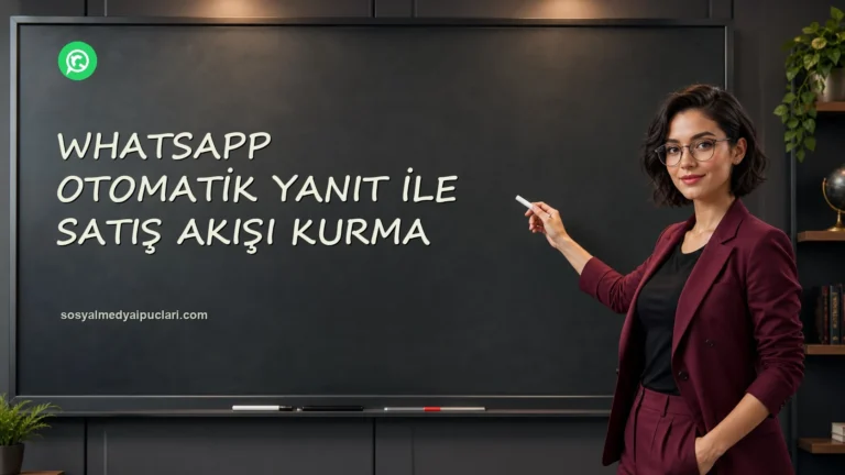 WhatsApp Otomatik Yanıt ile Satış Akışı Kurma one cikan gorseli