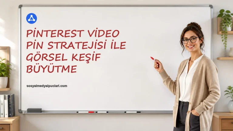 Pinterest Video Pin Stratejisi ile Görsel Keşif Büyütme one cikan gorseli