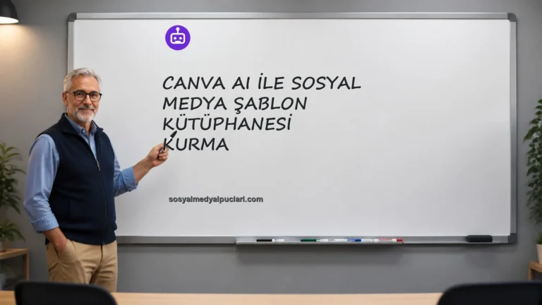 Canva AI ile Sosyal Medya Şablon Kütüphanesi Kurma one cikan gorseli