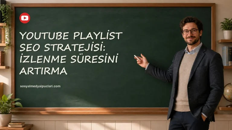 YouTube Playlist SEO Stratejisi: İzlenme Süresini Artırma one cikan gorseli