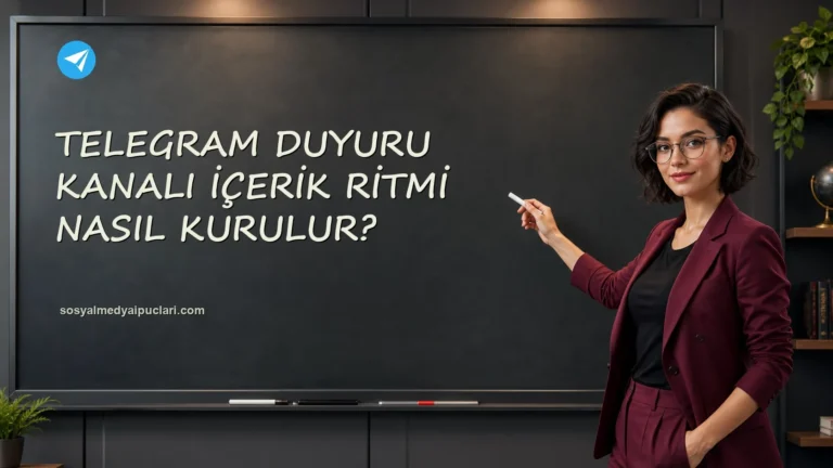 Telegram Duyuru Kanalı İçerik Ritmi Nasıl Kurulur? one cikan gorseli