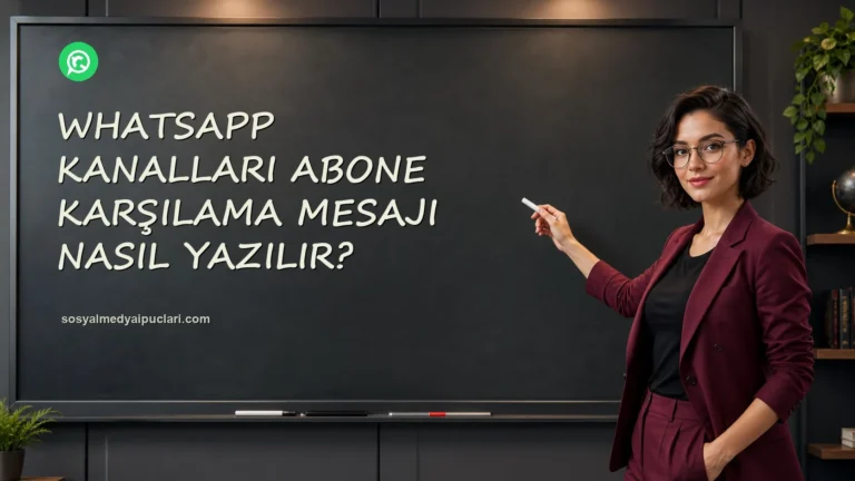 WhatsApp Kanalları Abone Karşılama Mesajı Nasıl Yazılır? one cikan gorseli