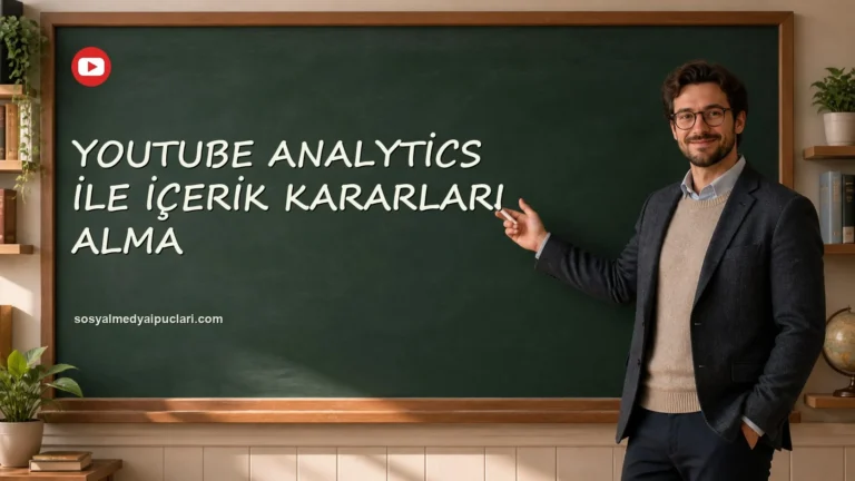 YouTube Analytics ile İçerik Kararları Alma one cikan gorseli