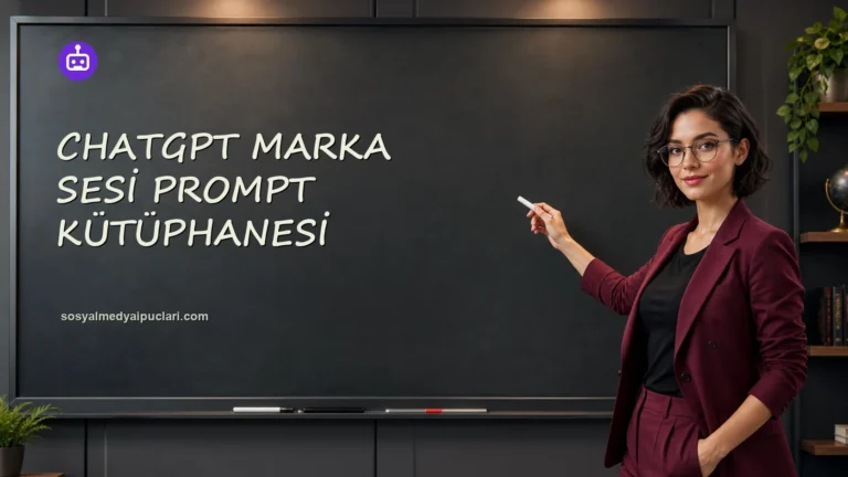ChatGPT Marka Sesi Prompt Kütüphanesi one cikan gorseli