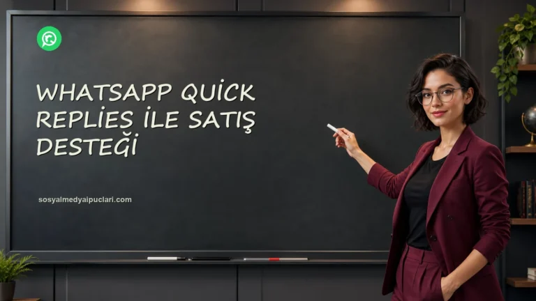 WhatsApp Quick Replies ile Satış Desteği one cikan gorseli