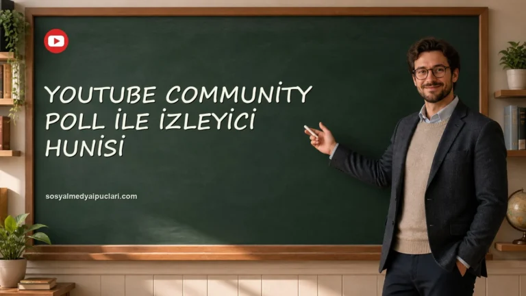 YouTube Community Poll ile İzleyici Hunisi one cikan gorseli