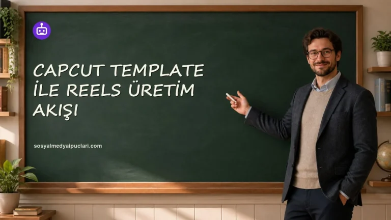 CapCut Template ile Reels Üretim Akışı one cikan gorseli