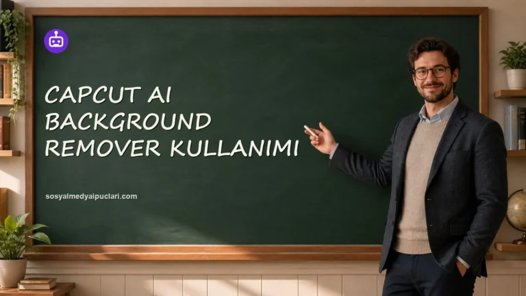 CapCut AI Background Remover Kullanımı one cikan gorseli