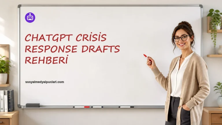 ChatGPT Crisis Response Drafts Rehberi one cikan gorseli