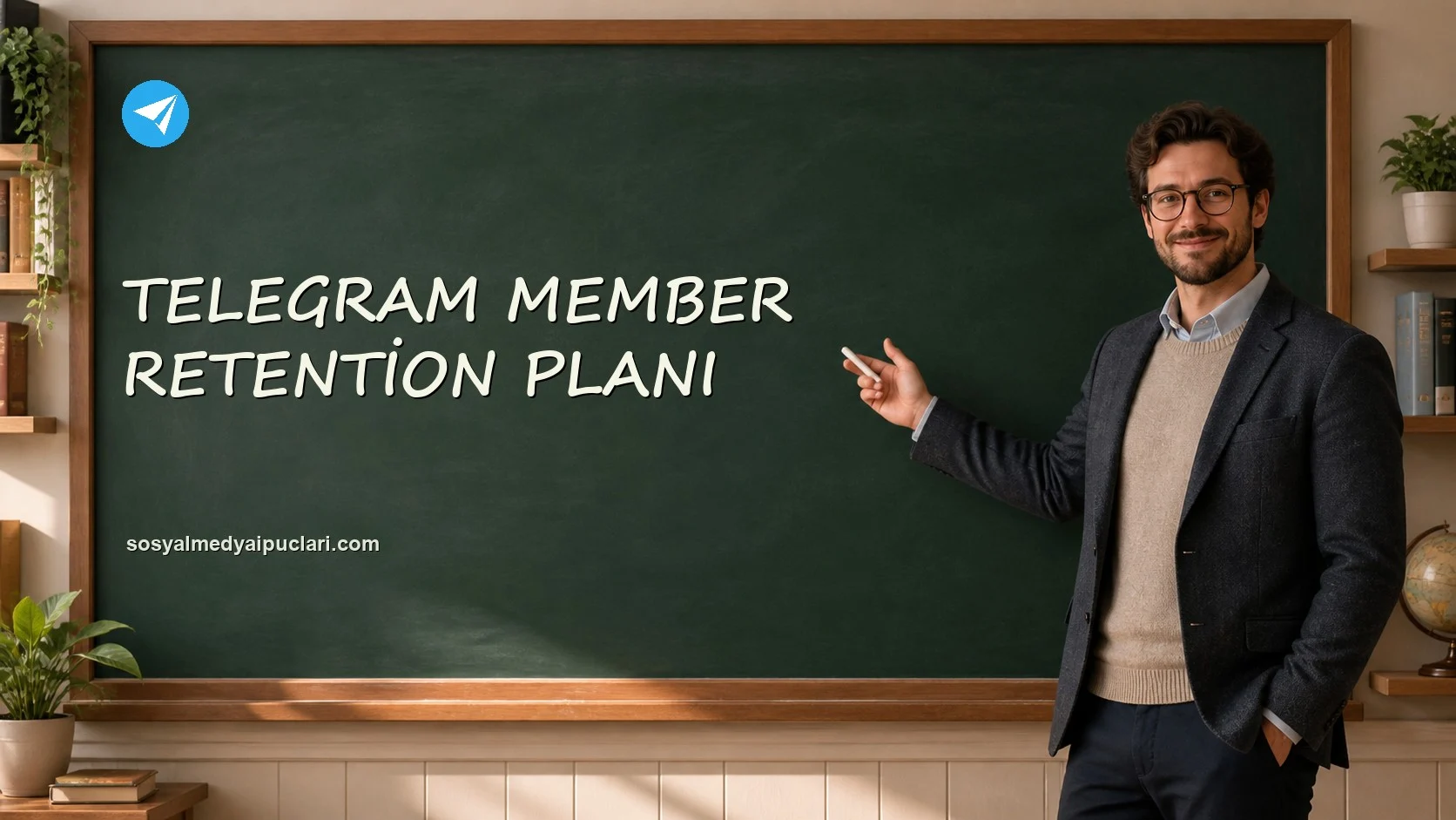 Telegram Member Retention Planı one cikan gorseli