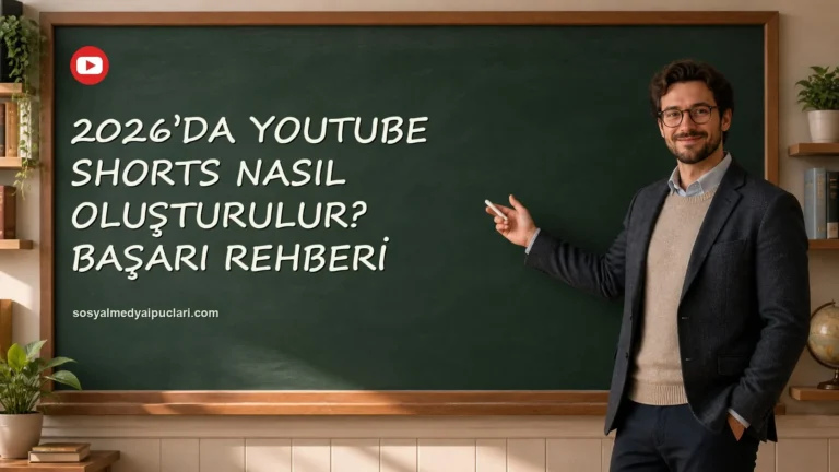 2026’da YouTube Shorts Nasıl Oluşturulur? Başarı Rehberi one cikan gorseli
