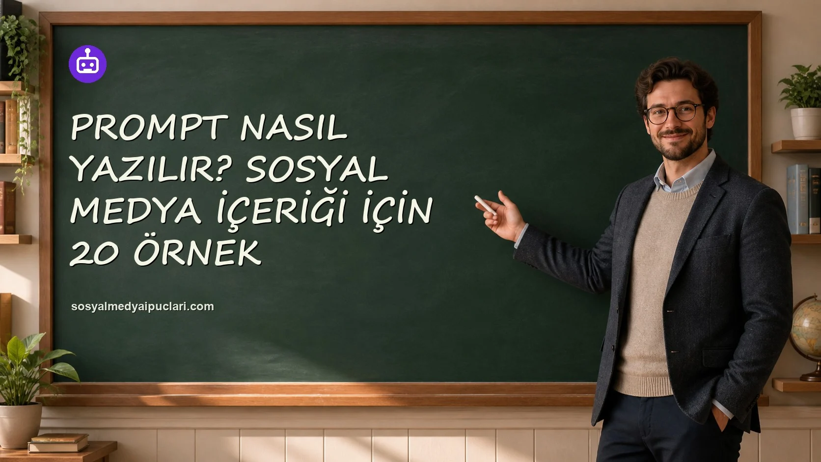 Prompt Nasıl Yazılır? Sosyal Medya İçeriği İçin 20 Örnek one cikan gorseli