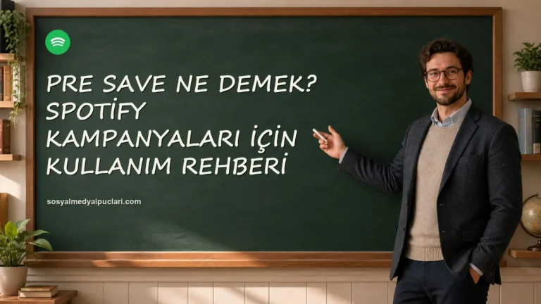 Pre Save Ne Demek? Spotify Kampanyaları İçin Kullanım Rehberi one cikan gorseli