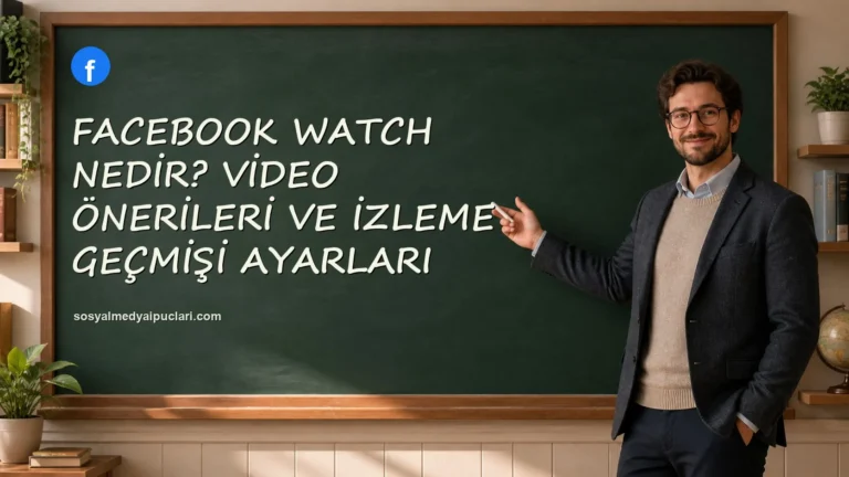 Facebook Watch Nedir? Video Önerileri ve İzleme Geçmişi Ayarları one cikan gorseli
