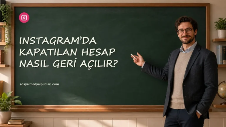 Instagram’da Kapatılan Hesap Nasıl Geri Açılır? one cikan gorseli