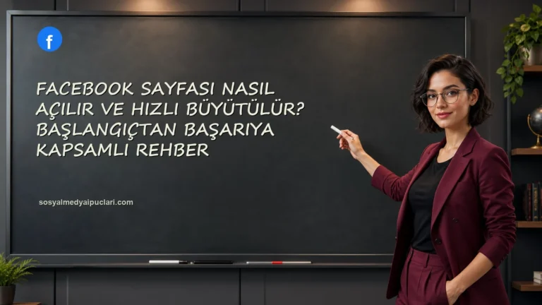 Facebook Sayfası Nasıl Açılır ve Hızlı Büyütülür? Başlangıçtan Başarıya Kapsamlı Rehber one cikan gorseli