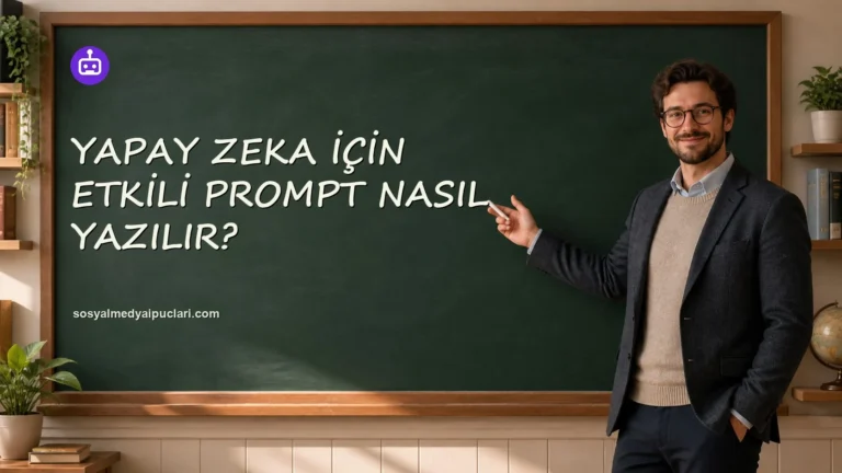 Yapay Zeka İçin Etkili Prompt Nasıl Yazılır? one cikan gorseli