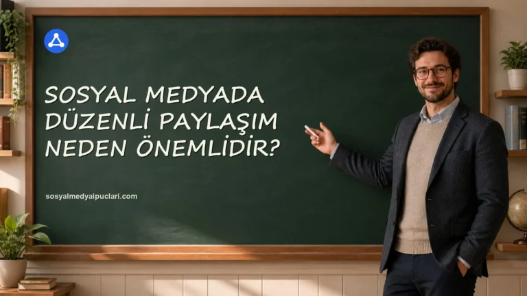 Sosyal Medyada Düzenli Paylaşım Neden Önemlidir? one cikan gorseli