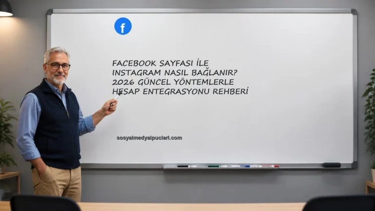 Facebook Sayfası ile Instagram Nasıl Bağlanır? 2026 Güncel Yöntemlerle Hesap Entegrasyonu Rehberi one cikan gorseli