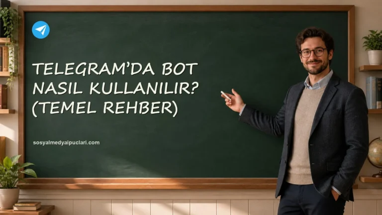 Telegram’da Bot Nasıl Kullanılır? (Temel Rehber) one cikan gorseli