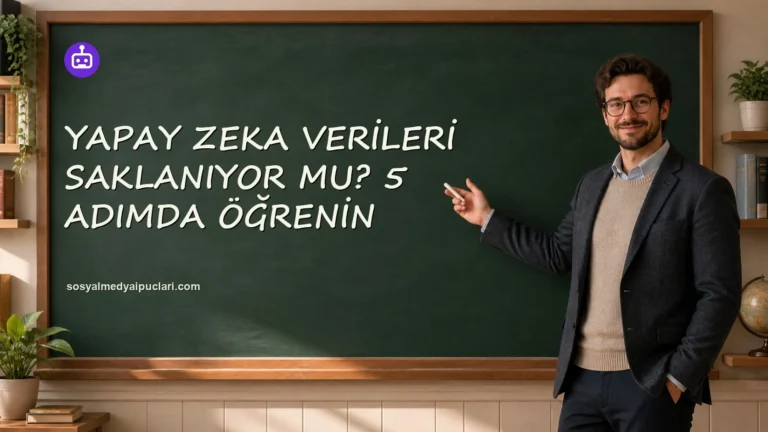 Yapay Zeka Verileri Saklanıyor mu? 5 Adımda Öğrenin one cikan gorseli