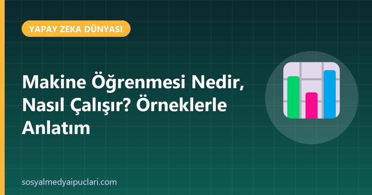 makine öğrenmesi nedir