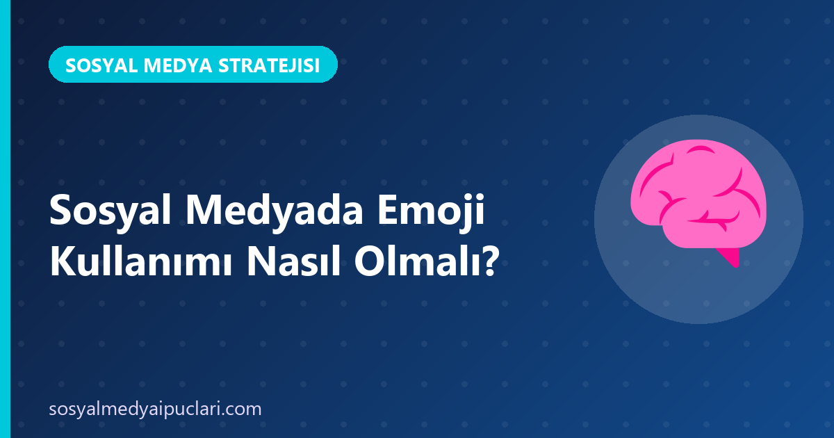 sosyal medyada emoji kullanımı
