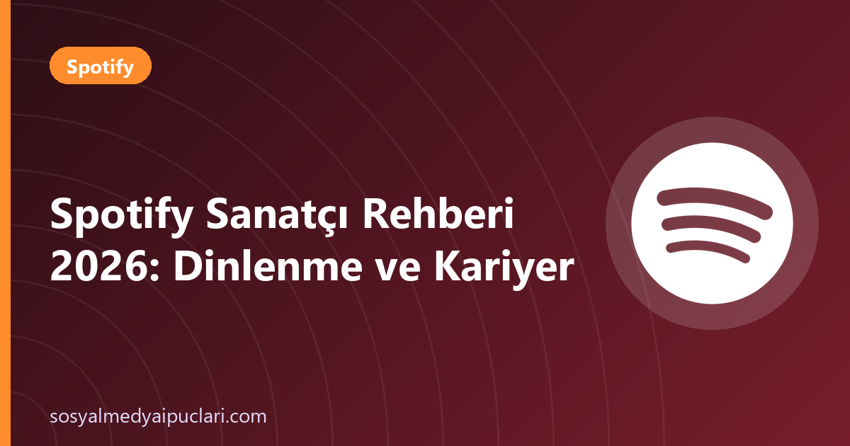 spotify sanatçı