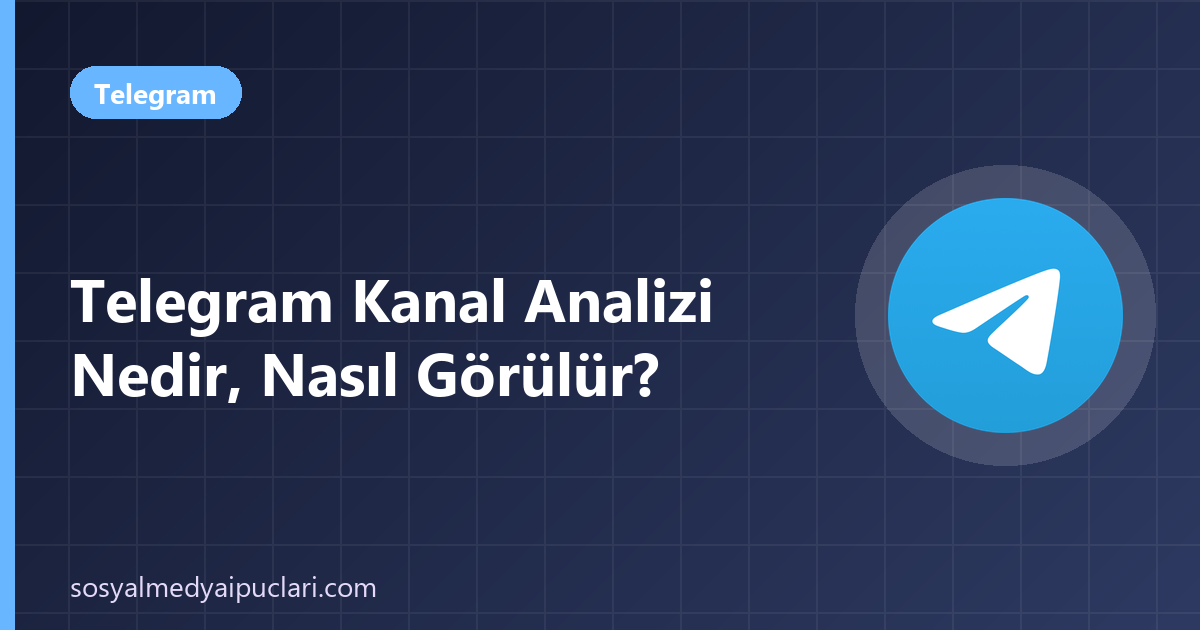 Telegram kanal analizi