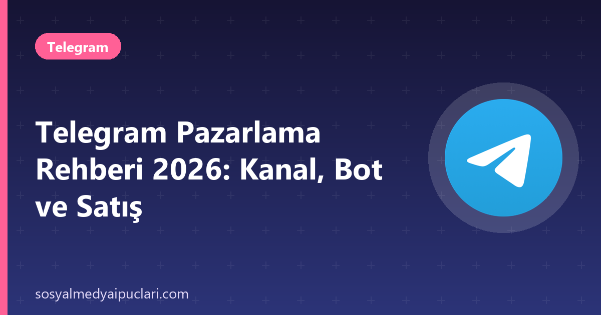 telegram pazarlama