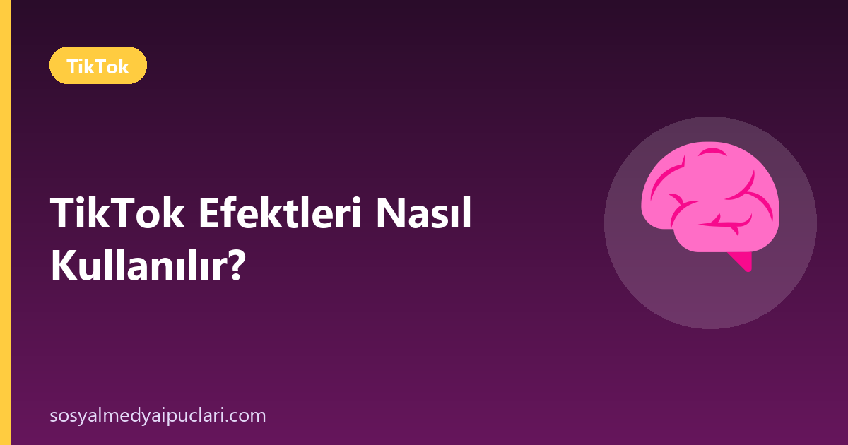 TikTok efektleri