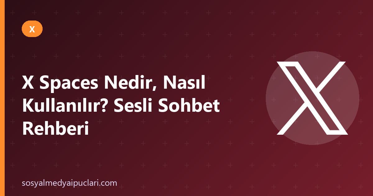 X Spaces nedir