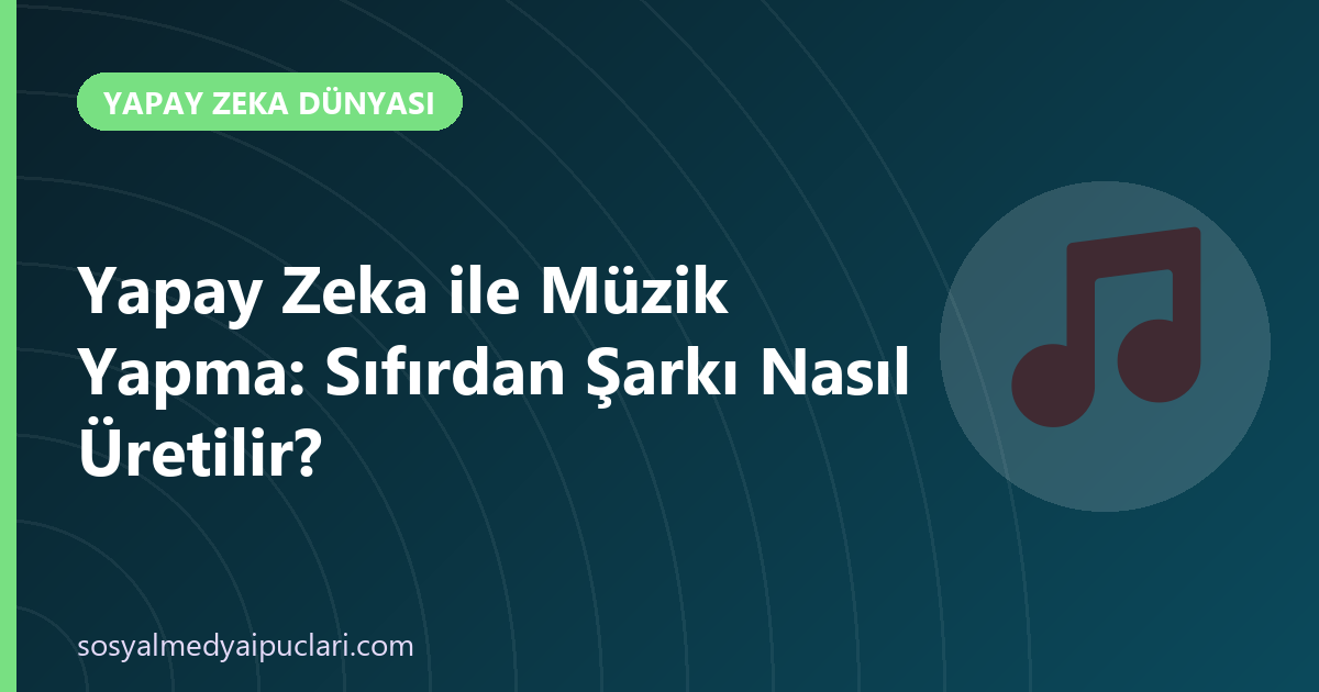 yapay zeka ile müzik yapma