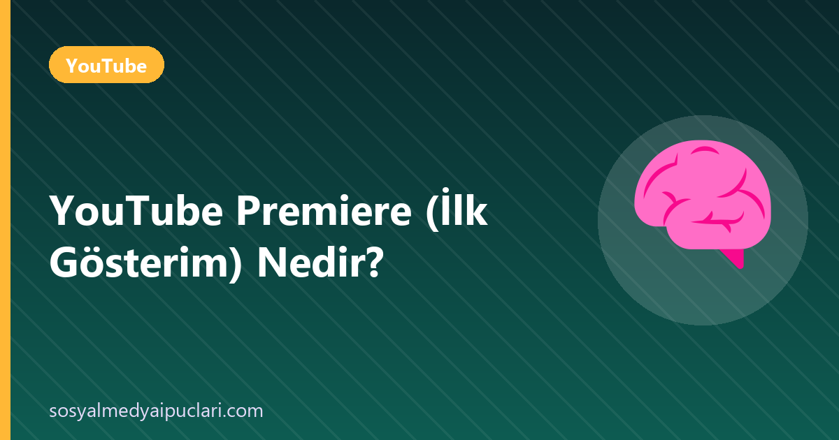 YouTube premiere