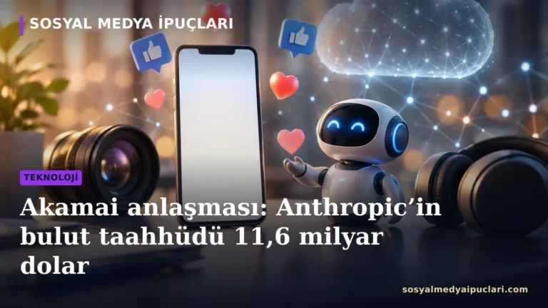 Akamai anlaşması kapsamında Anthropic’in bulut hizmetleri taahhüdü