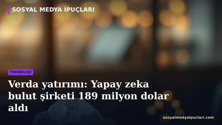 Verda yatırımı sonrası Helsinki merkezli yapay zeka bulut şirketi merkezi
