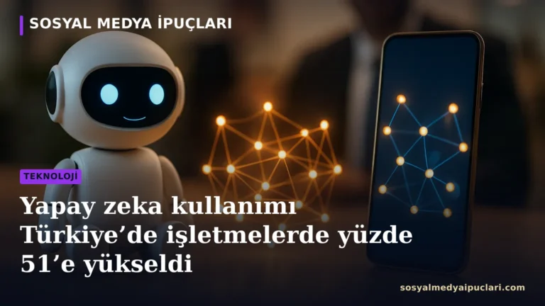 Türkiye’de işletmelerde yapay zeka kullanımı ve teknoloji dönüşümü