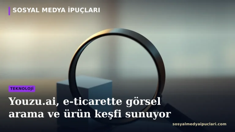 Youzu.ai yapay zeka destekli görsel arama ve e-ticaret ürün keşfi