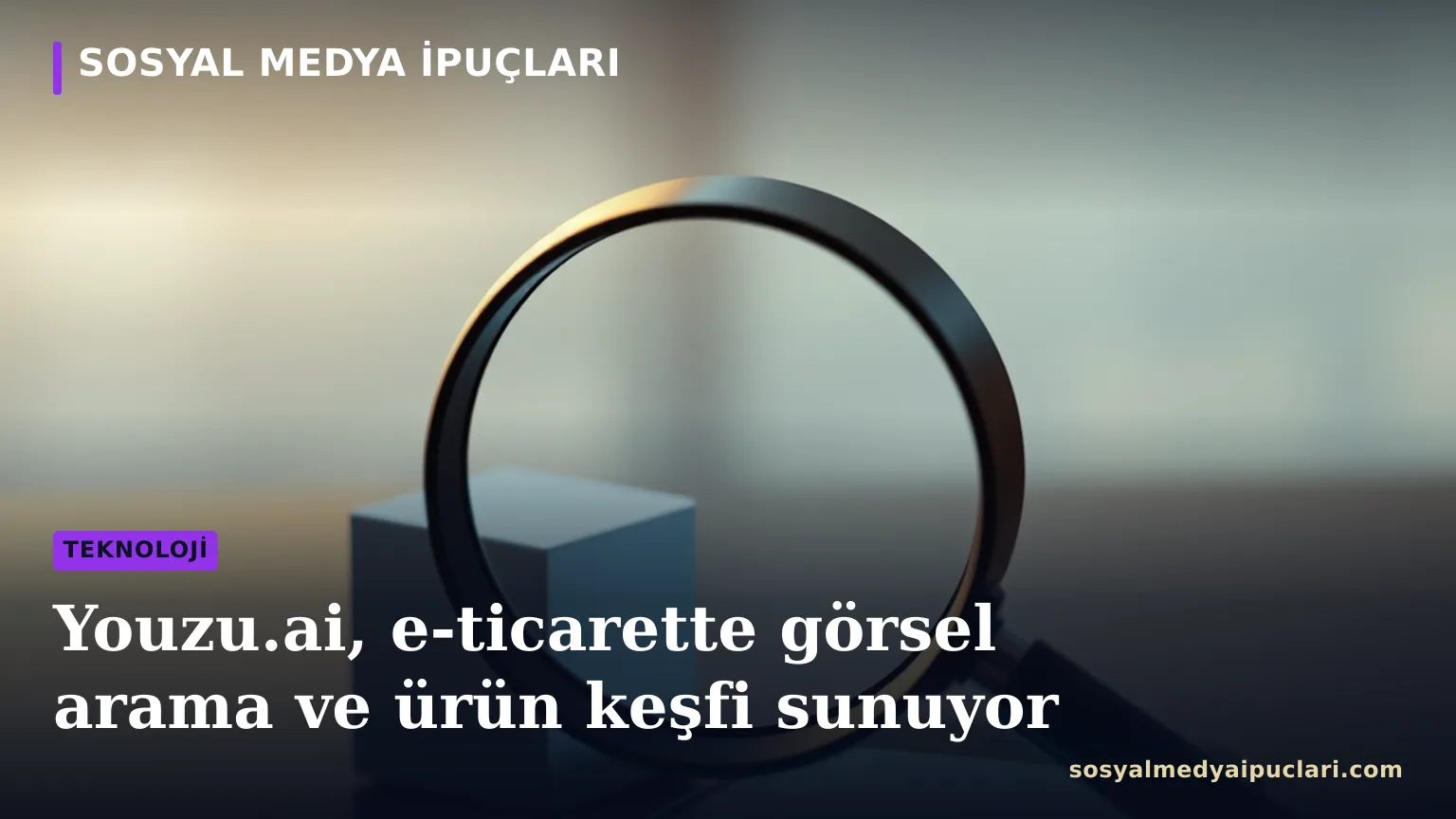 Youzu.ai yapay zeka destekli görsel arama ve e-ticaret ürün keşfi