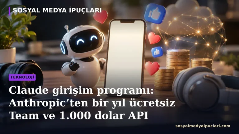 Claude girişim programı için Anthropic kurumsal görseli