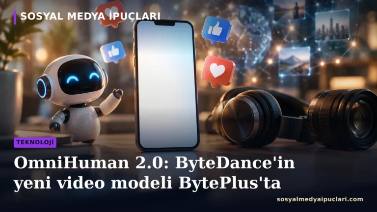 BytePlus üzerinden sunulduğu bildirilen OmniHuman 2.0 video modeli