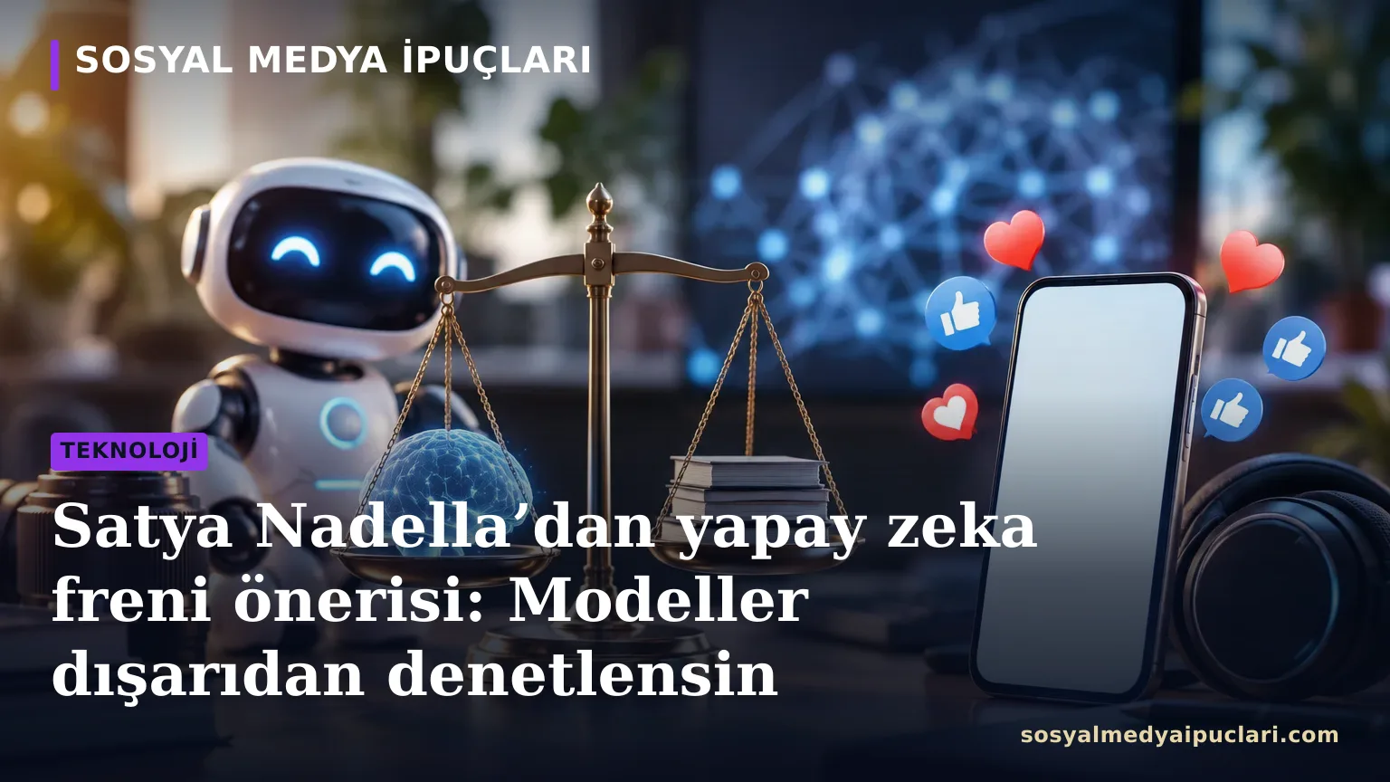 Satya Nadella’nın yapay zeka freni önerisi ve Microsoft