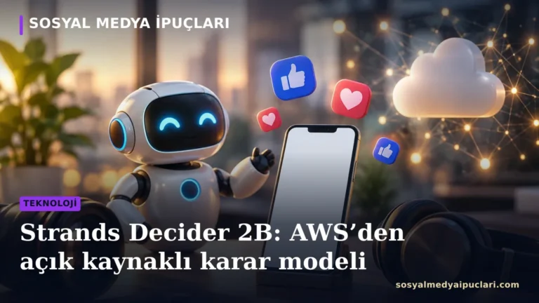Strands Decider 2B açık kaynaklı yapay zekâ karar modeli