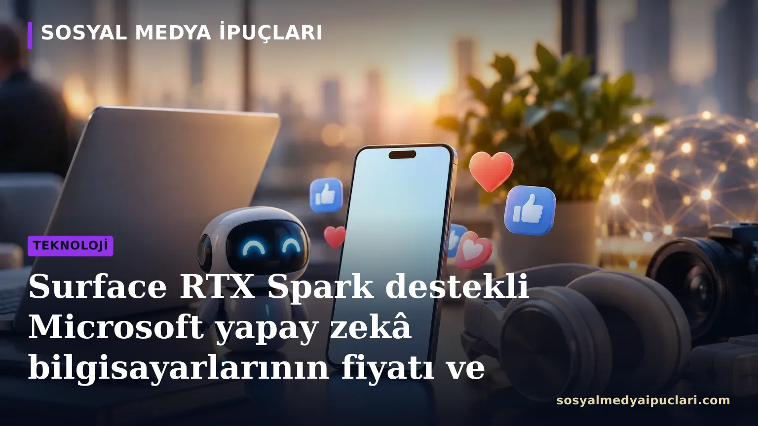 Surface RTX Spark destekli Microsoft yapay zekâ bilgisayarları