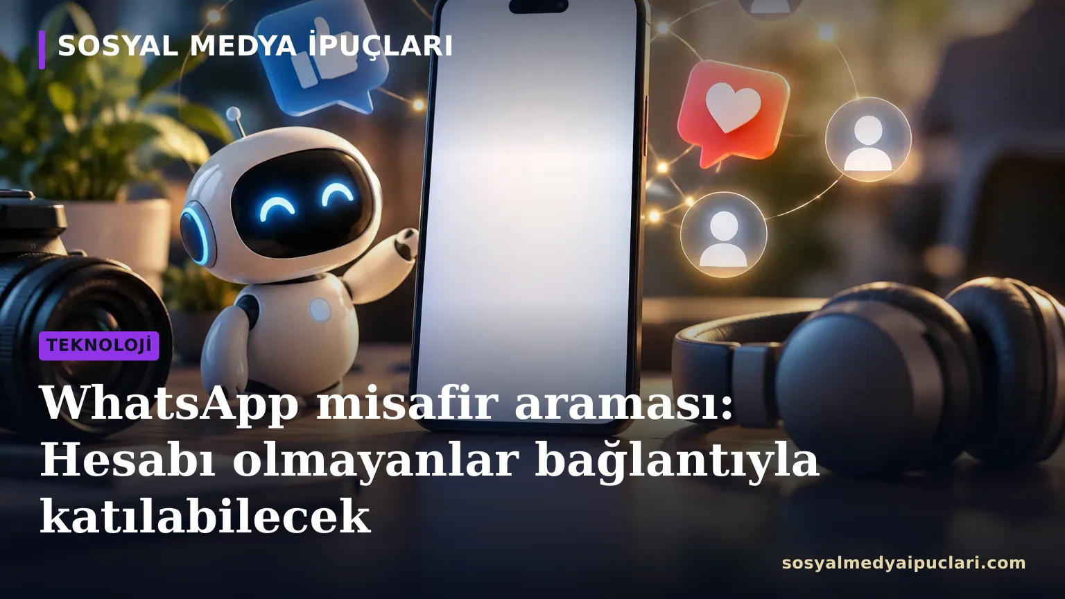 WhatsApp misafir araması ile hesapsız kullanıcıların aramalara katılması