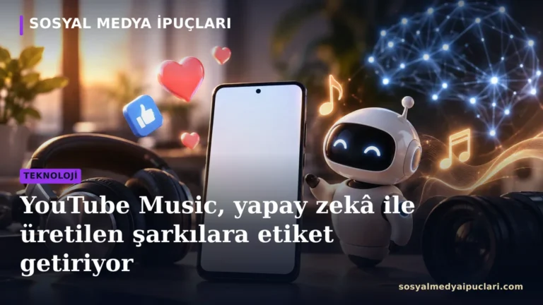 YouTube Music yapay zekâ ile üretilen şarkı etiketi